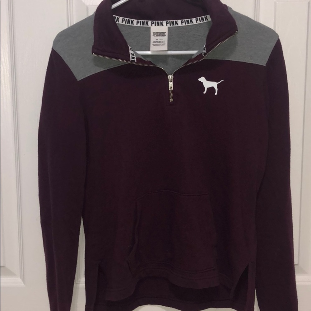 Women’s PINK quarter zip jacket